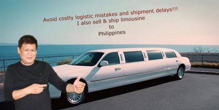 LIMOUSINE driven by Chauffeur wearing Barong Tagalog.