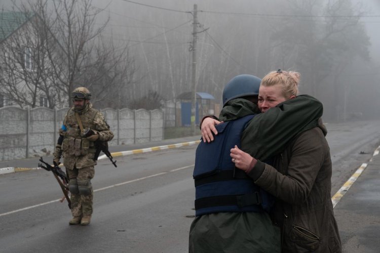 Scenes from Ukraine: Inside three towns after the Russians pulled out