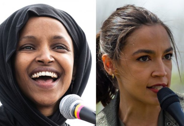 Lol: AOC And Ilhan Omar “Arrested”, Pretend To Be Handcuffed At SCOTUS Rally [Watch]