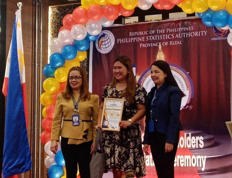 Taytay, Philippines Recognized Among Outstanding Stakeholders at National Statistics Authority