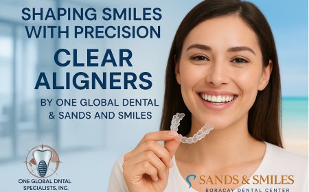 Shaping Smiles with Precision: Clear Aligners by One Global Dental Specialists & Sands and Smiles