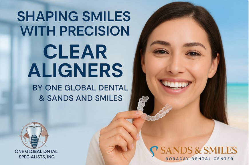 Shaping Smiles with Precision: Clear Aligners by One Global Dental Specialists & Sands and Smiles